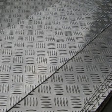 Лист нержавеющий рифленый г/к квинтет 12Х21Н5Т 3 мм